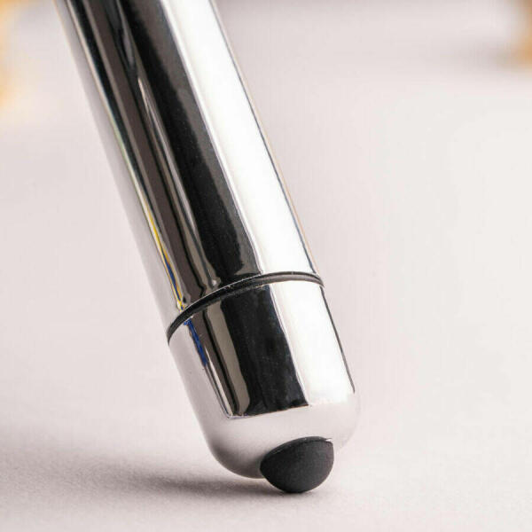 ROCKS-OFF - RO-80 CHROME VIBRATING BULLET SILVER