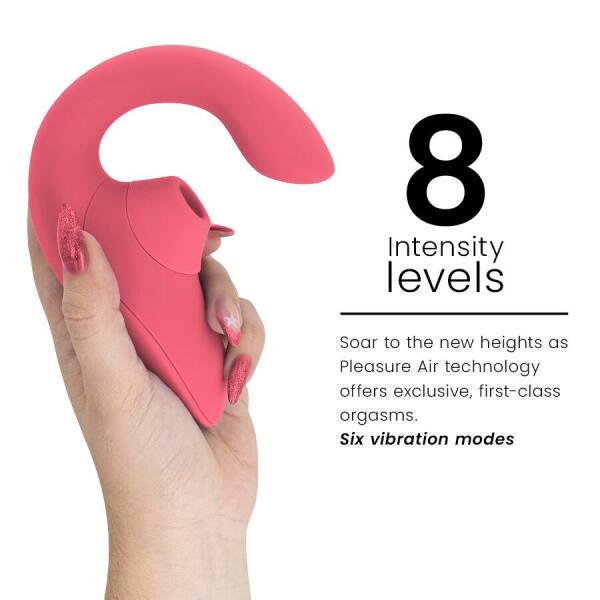 WOMANIZER - BLEND RABBIT VIBRATOR STIMULATOR VIBRANT ROSE