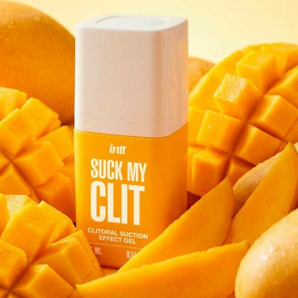 INTT -  SUCK MY CLIT SUCTION EFFECT GEL TROPICAL MANGO 15 ML