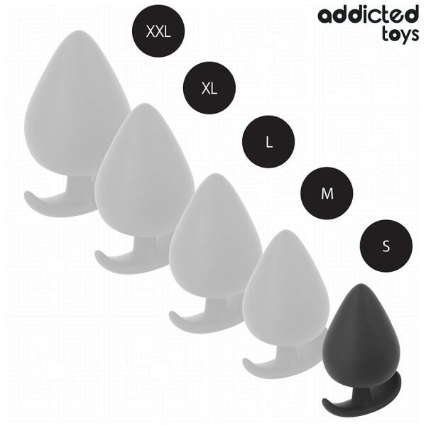 ADDICTED TOYS - ANAL PLUG SILICONE SIZE S 5.3 CM