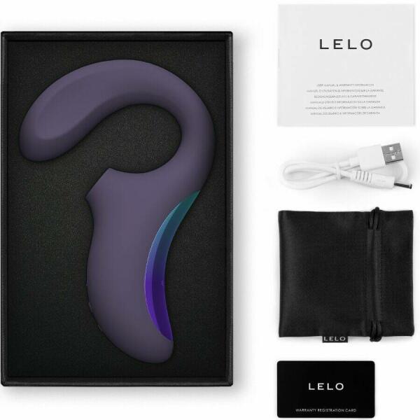 LELO - ENIGMA WAVE TRIPLE VIBRATION MASSAGER CYBER PURPLE