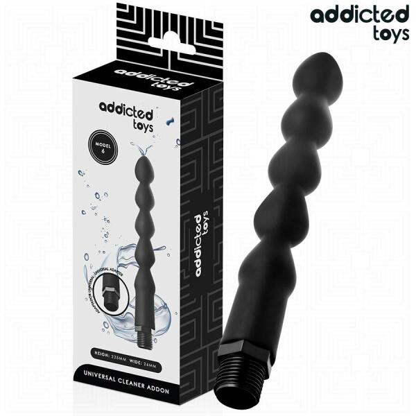 ADDICTED TOYS - ANAL CLEANER WITH UNIVERSAL ADAPTER MODEL 6