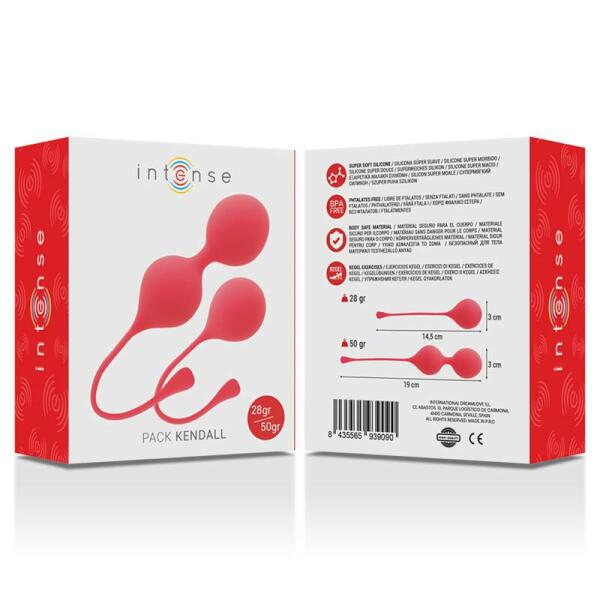 INTENSE - KEGEL BALLS PACK KENDALL RED