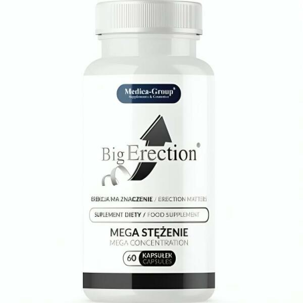 MEDICA GROUP - BIG ERECTION ENHANCER FOR MEN 60 CAPSULES