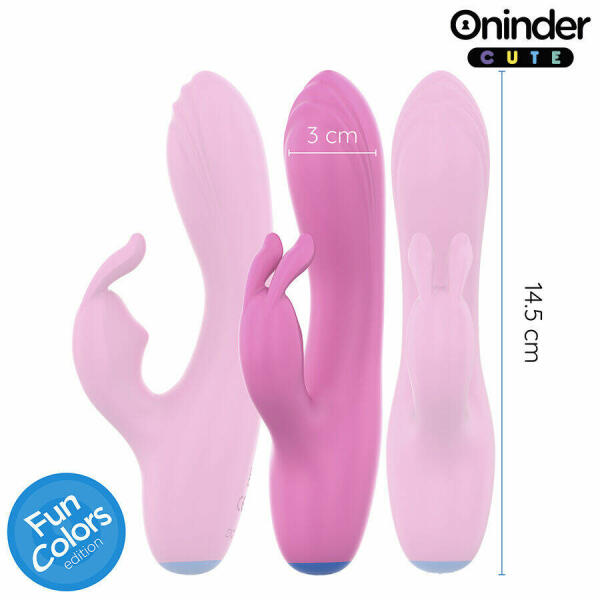 ONINDER CUTE - LOVE BUNNY VIBRATOR G-SPOT CLITORIS - FREE WORLDWIDE APP