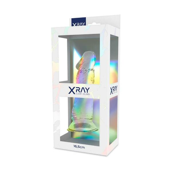 XRAY CLEAR COCK 16.5 CM X 4 CM