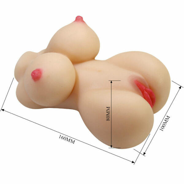 CRAZY BULL - HERTA MINI TORSO REALISTIC FEMALE VAGINA 497 G
