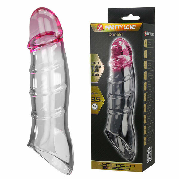 PRETTY LOVE - DARNELL TRANSPARENT EFFECT PENIS COVER