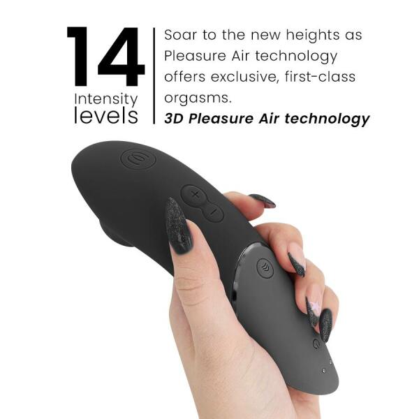 WOMANIZER - NEXT CLITORIAL STIMULATOR BLACK
