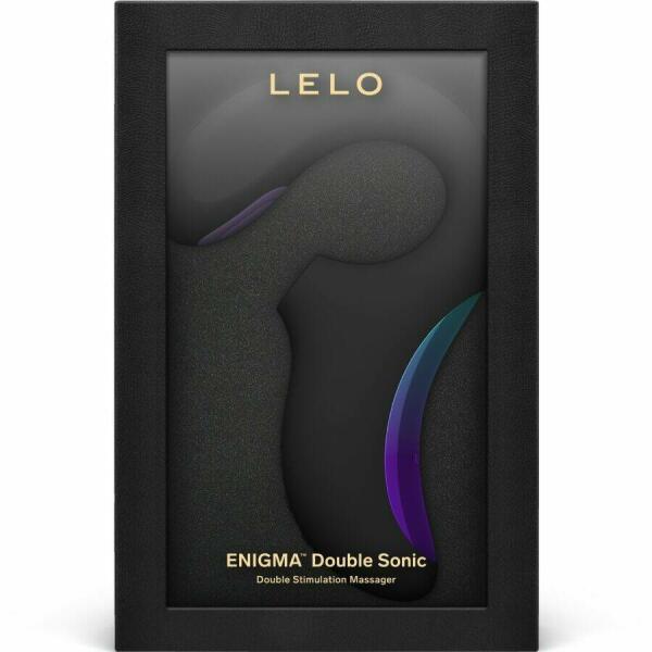 LELO - ENIGMA DOUBLE SONIC VIBRATOR POINT G BLACK