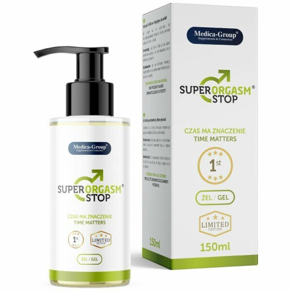 MEDICA GROUP - SUPER ORGASM STOP INTIMATE GEL FOR MEN 150 ML