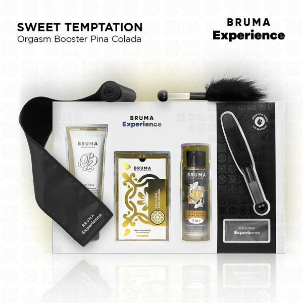 BRUMA XPERIENCE - SWEET PINA COLADA TEMPTATION PACK WITH ORGASM ENHANCER