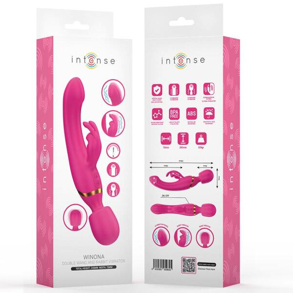 INTENSE - WINONA DOUBLE VIBRATOR RABBIT & WAND