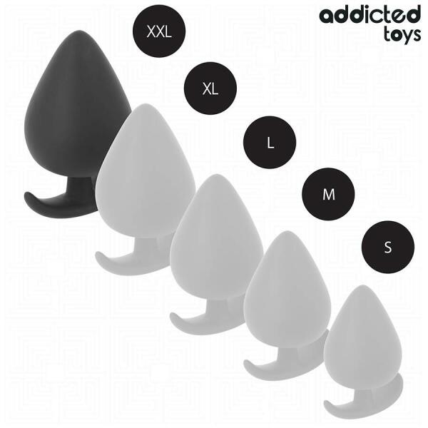 ADDICTED TOYS - ANAL PLUG SILICONE SIZE XXL 11 CM