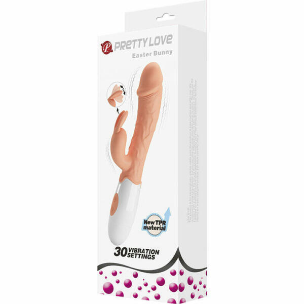 PRETTY LOVE - EASTER BUNNY VIBRATOR WITH STIMULATOR