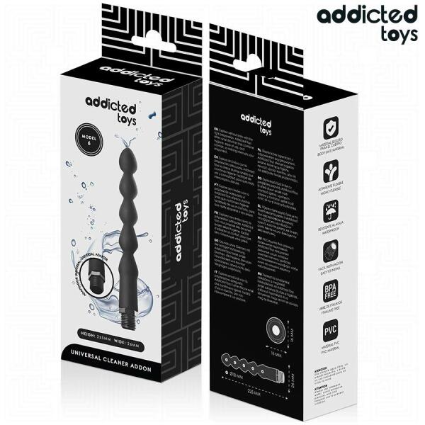 ADDICTED TOYS - ANAL CLEANER WITH UNIVERSAL ADAPTER MODEL 6