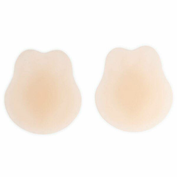 BYE-BRA - RABBIT SILICONE CUPS BEIGE SIZE XL