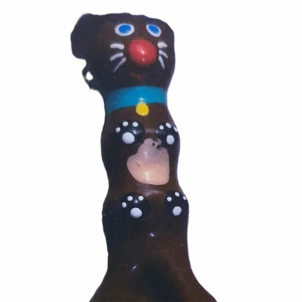 CONDOMERIE - HANDPAINTED NOVELTY CONDOMS BROWN DACHSHUND XL