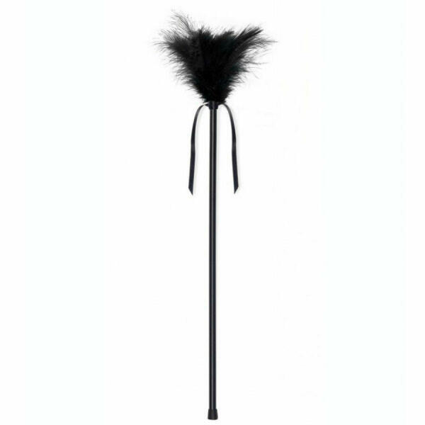 SECRETPLAY - BLACK FEATHERS 40 CM