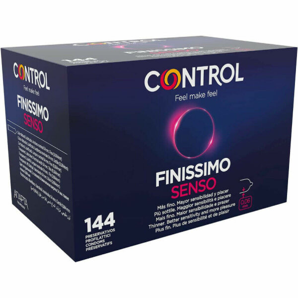CONTROL - FINISSIMO SENSO CONDOMS 144 UNITS