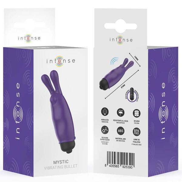 INTENSE - MYSTIC PURPLE VIBRATING BULLET 8.7 X 2.4 CM