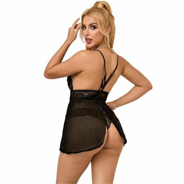 SUBBLIME - BABYDOLL BREAST LACE S/M