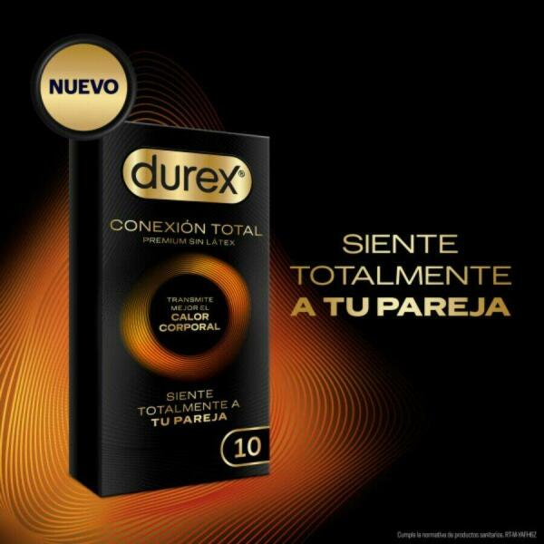 DUREX - TOTAL CONNECTION ULTRA FINE PLUS LATEX FREE 10 UNITS