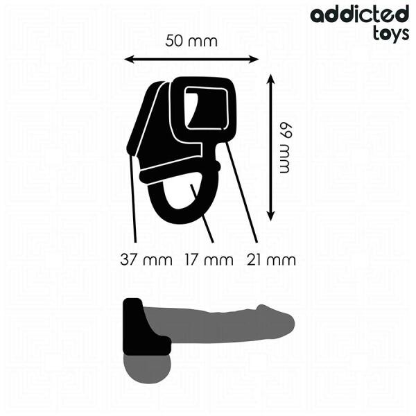 ADDICTED TOYS - PENIS CAGE RING