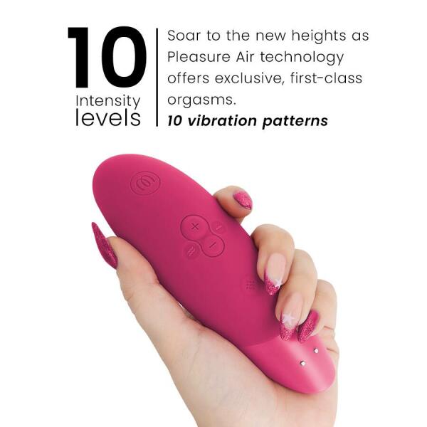 WOMANIZER - ENHANCE CLITORIAL STIMULATOR VIBRANT PINK