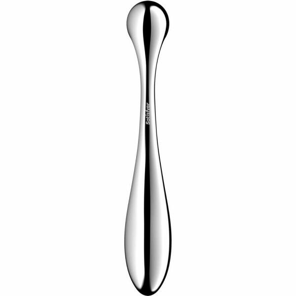 SATISFYER - STAR FORCE 4 STAINLESS STEEL DOUBLE-ENDED DILDO
