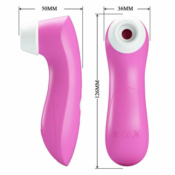 ROMANCE - CLITORAL SUCTION DEVICE WITH PINK PULSATION TECHNOLOGY