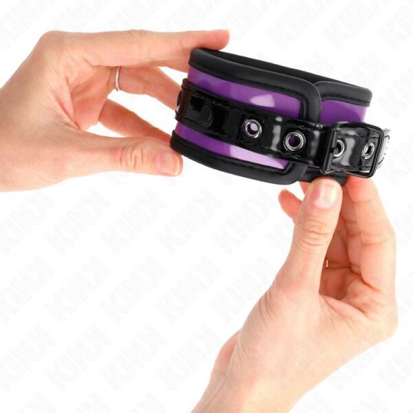 KINK - NEOPRENE WRIST RESTRAINTS LIGHT PURPLE AJUSTABLE 21-28 CM X 5 CM