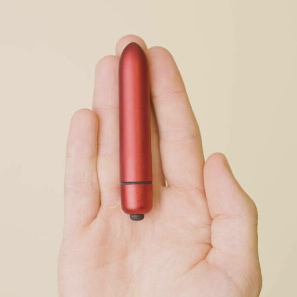 ROCKS-OFF - RO-90 SCARLET VELVET VIBRATING BULLET RED