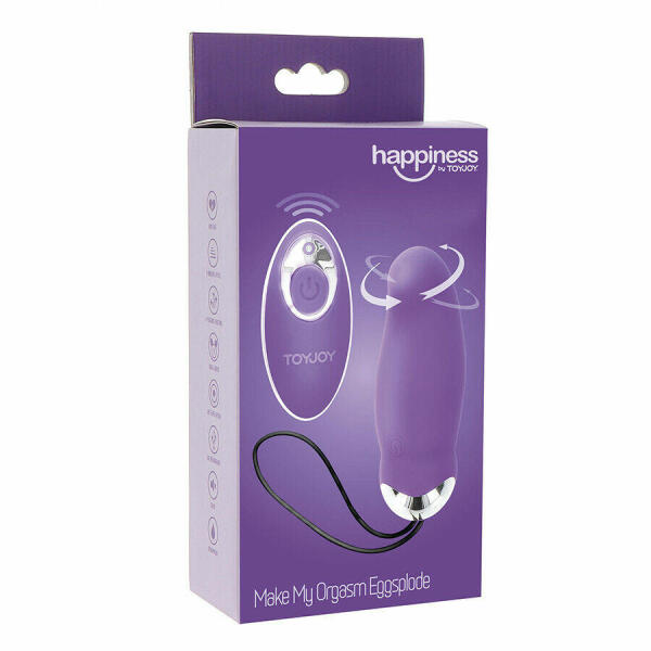 TOYJOY - HAPPINESS MY ORGASM EGGSPLODE VIBRATOR REMOTE CONTROL