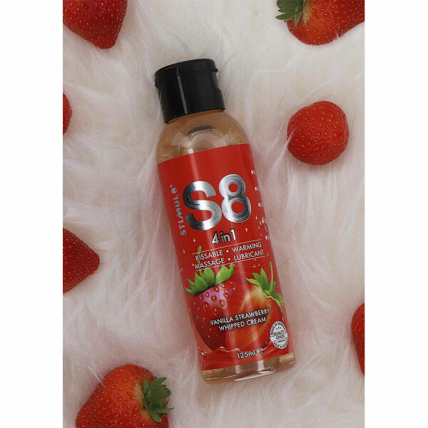 STIMUL8 - S8 4 IN 1 STRAWBERRY DESSERT LUBRICANT 125 ML