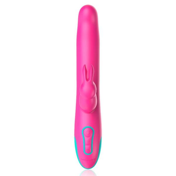 HAPPY LOKY - PLUTO RABBIT VIBRATOR & ROTATOR + WATCHME REMOTE CONTROL