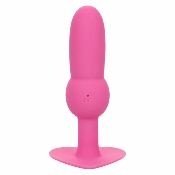 CALEXOTICS - FIRST TIME ANAL PLUG BEADED PROBE 10 VIBRATIONS PINK