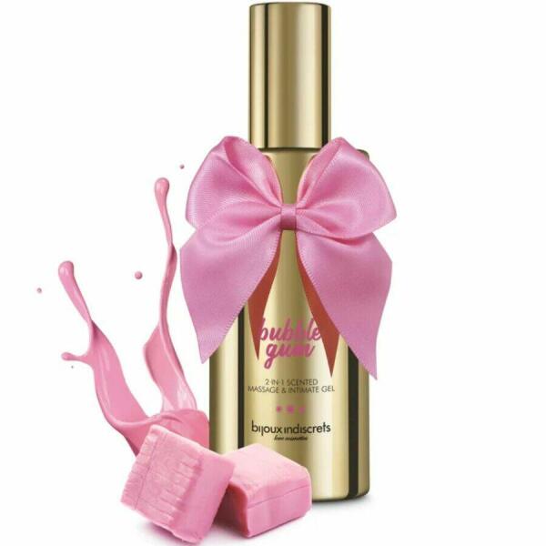 BIJOUX - BUBBLE GUM 2·IN·1 SCENTED MASSAGE & INTIMATE GEL 100 ML