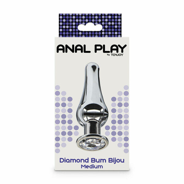 TOYJOY - ANAL PLAY DIAMOND BUM BIJOU MEDIUM ANAL PLUG