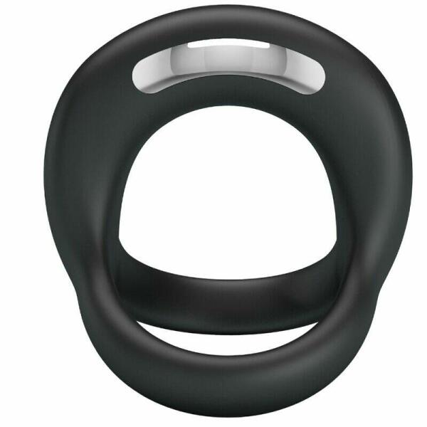 PRETTY LOVE - ELLIOTT  BLACK VIBRATOR RING