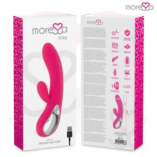 MORESSA - TROY PREMIUM SILICONE RECHARGEABLE