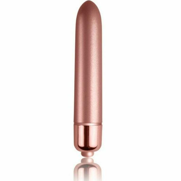 ROCKS-OFF - VIBRATING BULLET TOUCH OF VELVET ROSE BLOOM 10 SPEEDS