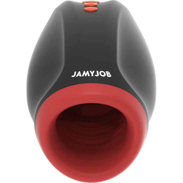 JAMYJOB - NOVAX MASTURBATOR WITH VIBRATION AND COMPRESSION