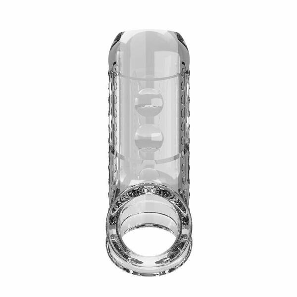 PRETTY LOVE - TRANSPARENT TEXTURED PENIS SHEATH