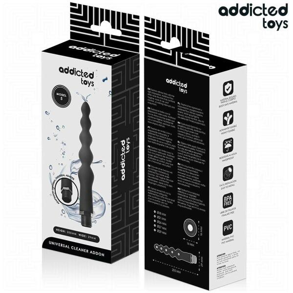 ADDICTED TOYS - ANAL CLEANER WITH UNIVERSAL ADAPTER MODEL 5