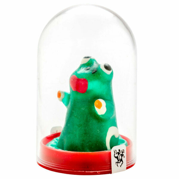 CONDOMERIE - HANDPAINTED NOVELTY CONDOMS FROG MODEL 1