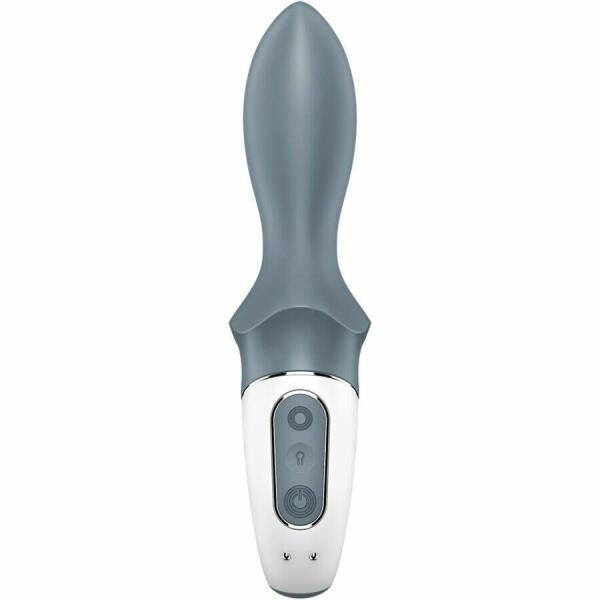 SATISFYER - AIR PUMP BOOTY 1 ANAL INFLATABLE VIBRATOR GREY
