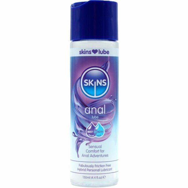 SKINS - ANAL HYBRID WATER & SILICONE-BASED LUBRICANT 130 ML