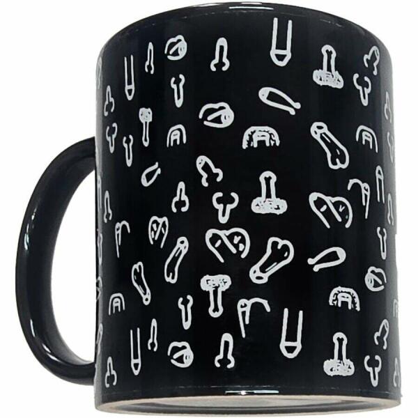 DIABLO PICANTE - PENIS MUG BLACK 370 ML