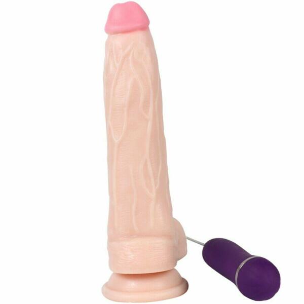 SHEQU - HOLY DRAGON VIBRATOR DILDO WITH REMOTE CONTROL 20.5 CM